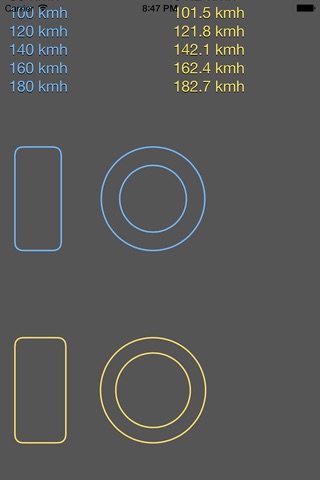 Tire Size Calculator Plus screenshot 2