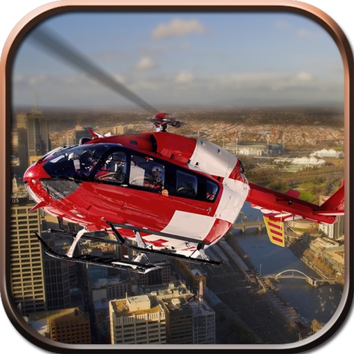 City Helicopter Rescue Simulator iOS App