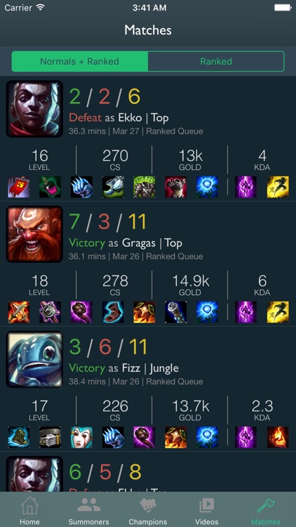 iLoL - Friends and Stats for League of Legends screenshot-4