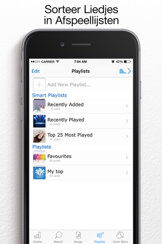 iMusic - Mp3 Music Player & Playlist Manager & Unlimited Media Streamer screenshot 4