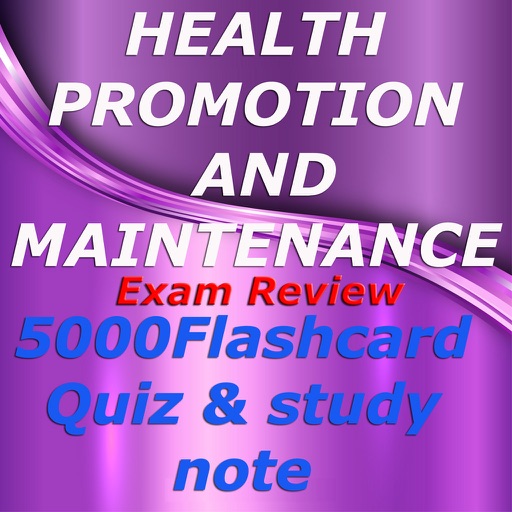 HEALTH PROMOTION AND MAINTENANCE NURSING Exam Review 2500 Study Note icon