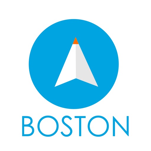 ボストン(アメリカ)旅行者のためのガイドアプリ 距離と方向ナビのPilot(パイロット)