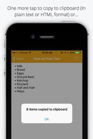 Listomatic - Intelligent List Maker screenshot 4