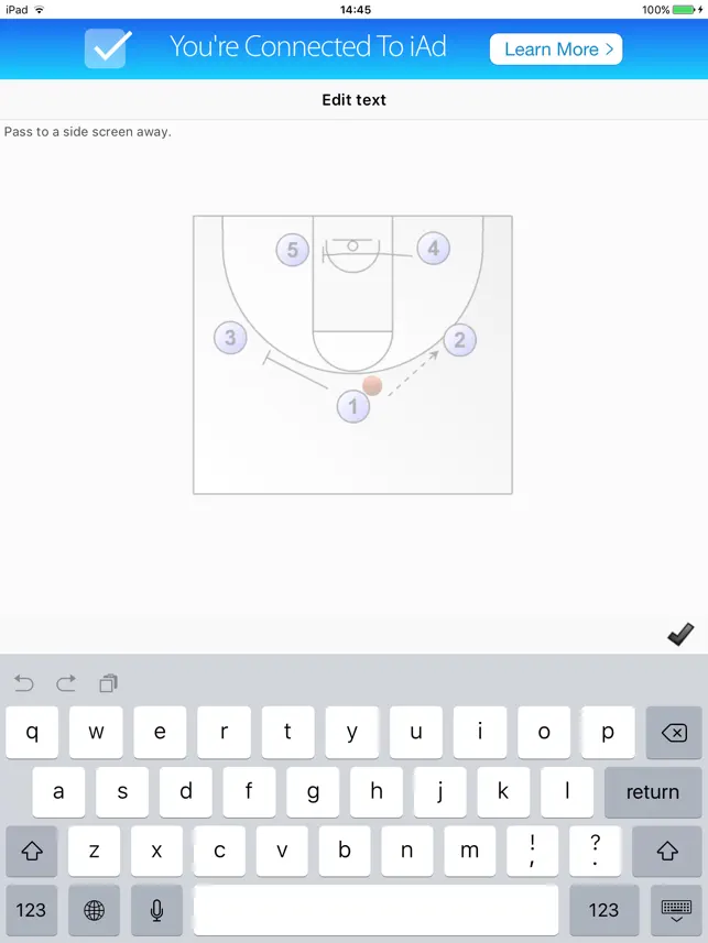 Captura de Pantalla 2 Basketball Chalk Free iphone