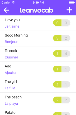 Leanvocab screenshot 3