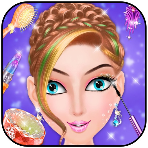Party Makeup Salon - Spa Massage Salon & Dress up Game Icon