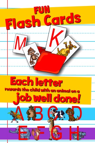 Learn ABC and alphabet thru trace game, flash cards and song. screenshot 3