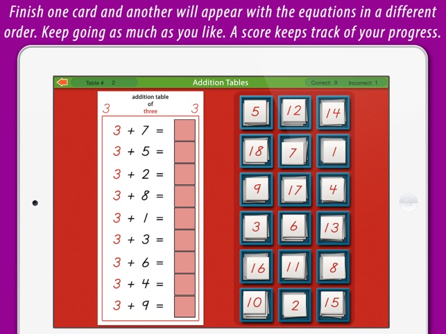 Addition Tables LITE - A Montessori Approach to Math(圖4)-速報App