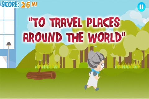 Granny Walks Around The World screenshot 3