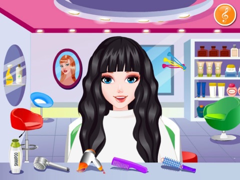 Perfect Rainbow Hairstyles HD - The hottest hairdresser games for girls and kids! screenshot 4