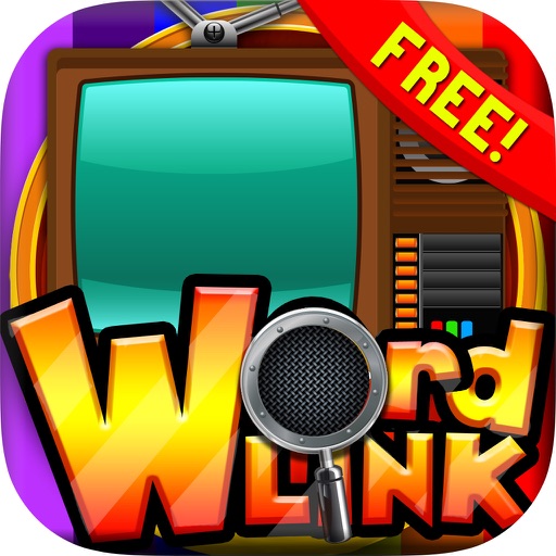 Words Link : TV Shows Search Showtime Television Puzzles Games Free with Friends icon