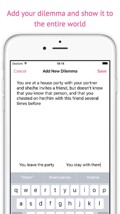How to cancel & delete WhatDo - The Dilemma Generator from iphone & ipad 2