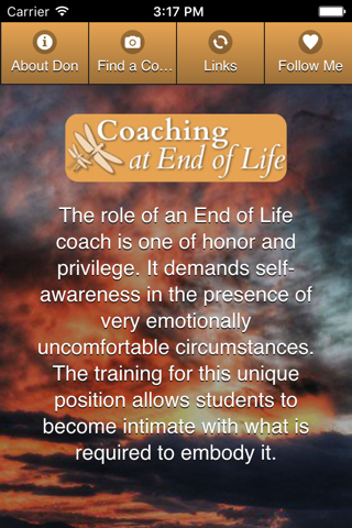 Coaching at End of Life screenshot 2