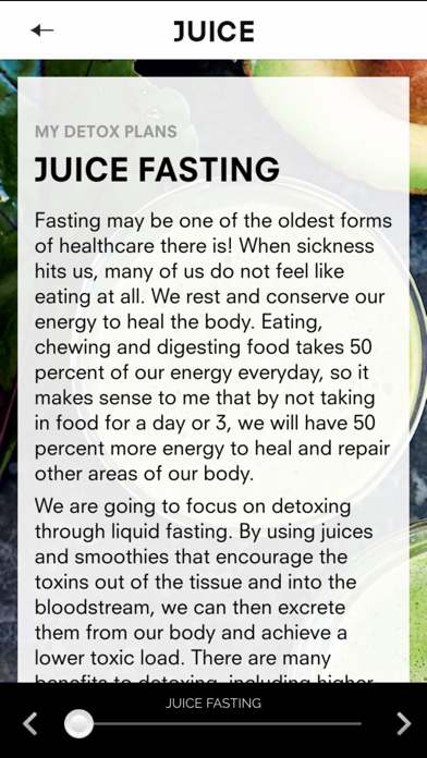 Juice: Cleanse. Heal. Revitalise Screenshot 3