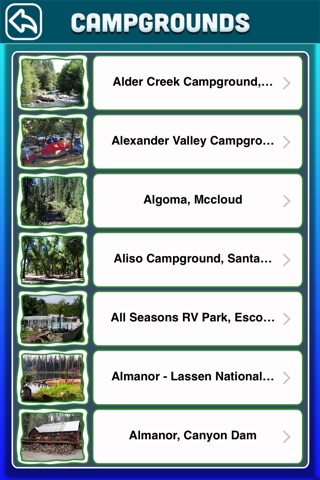 California Campgrounds & RV Parks screenshot 3