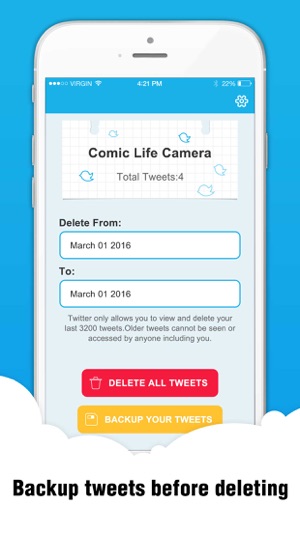 Tweetete - 批量刪除所有Twitter（推特）推文(圖2)-速報App