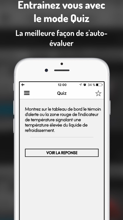Permis B : Questions du code de la route et du permis de conduire (vérification intérieur et extérieur) screenshot-3