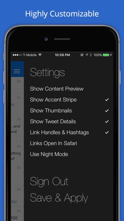 Hashtag - A Fast, Customizable Timeline For Twitter
