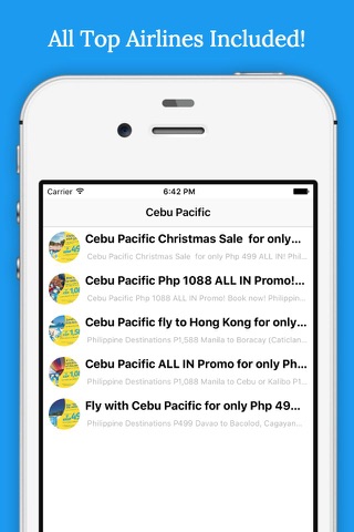 CebuPac Promo - Piso Fare screenshot 4