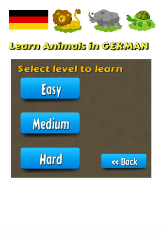 Learn Animals in German Language screenshot 3