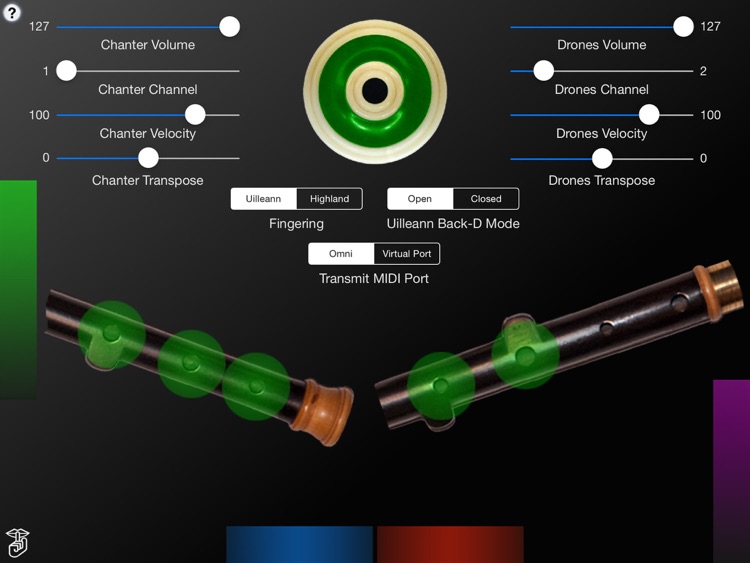 MIDI Bagpipes Control Surface