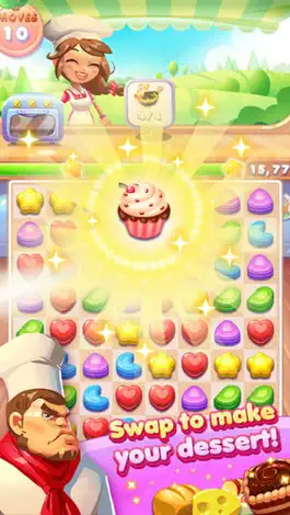 Game screenshot Cookie Chef - 3 match puzzle crush mania game apk