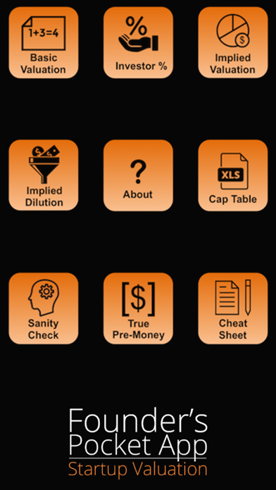 How to cancel & delete Founder's Pocket App: Startup Valuation from iphone & ipad 1