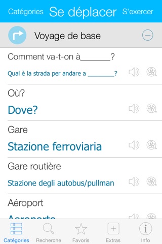 Italian Pretati - Translate, Learn and Speak with Video screenshot 2