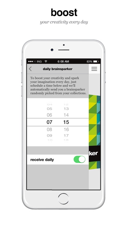 Brainsparker creativity & creative thinking cards screenshot-3