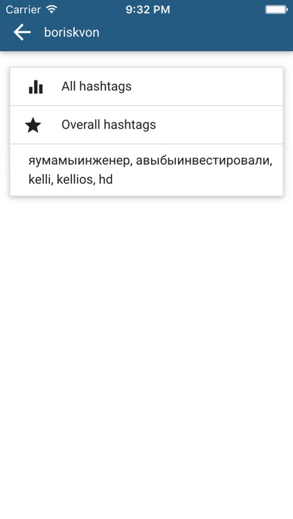 Hashtags statistics for Instagram screenshot-4
