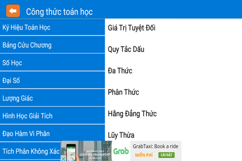 Toán lớp 8 (Toan lop 8) screenshot 3