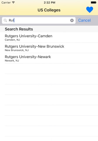 USColleges screenshot 2