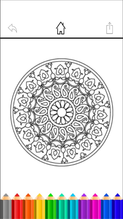 ColorShare : Best Coloring Book for Adults - Free Stress Relieving Color Therapy in Secret Garden