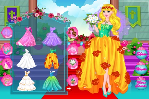 The Wedding Of Sleeping Princess - Dress Up screenshot 2
