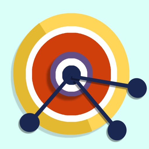 Wheel of Shooting Lines - best arrow archer shooter game iOS App