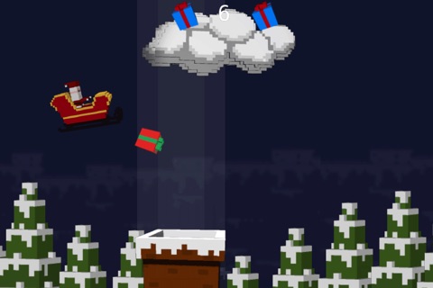 Santa Drop Christmas Game screenshot 2