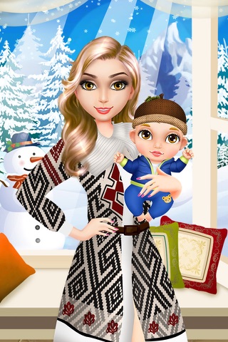 Winter Fun:  Mommy & Baby Care screenshot 2