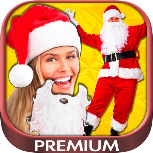 Selfie with Santa - Take yourself Santa Claus photos and add stickers on your Christmas photos - Premium icon