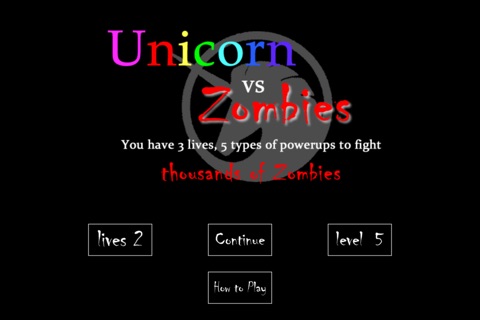 Unicorn vs Zombies screenshot 4