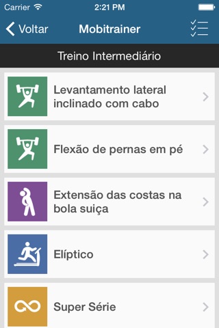 Mobitrainer screenshot 3