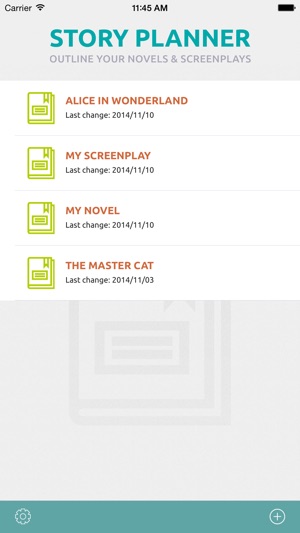 story planner for writers on the app store planner outline