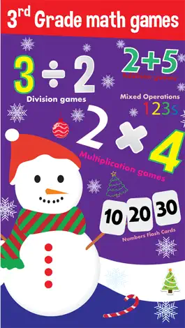 Game screenshot 3rd grade math games - magic christmas star for fun kids apk