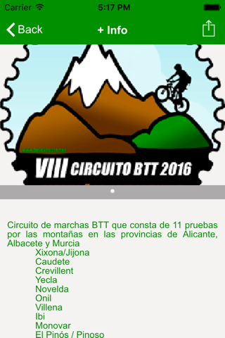 Circuito BTT Montañas Alicant screenshot 2