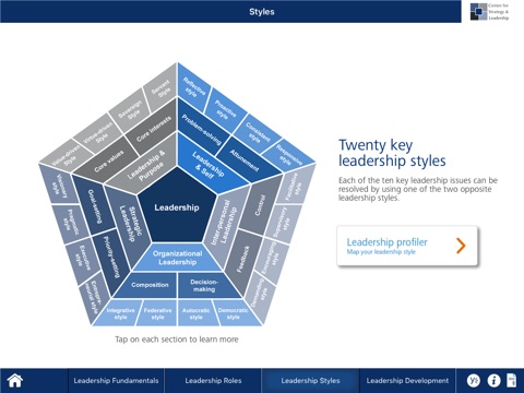 Leadership LEAP screenshot 2