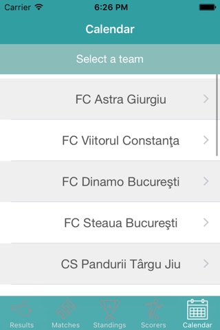 InfoLeague - Information for Romanian First Division - Matches, Results, Standings and more screenshot 3