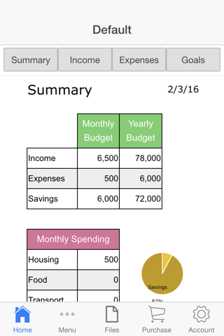 Home Budget Ledger screenshot 3
