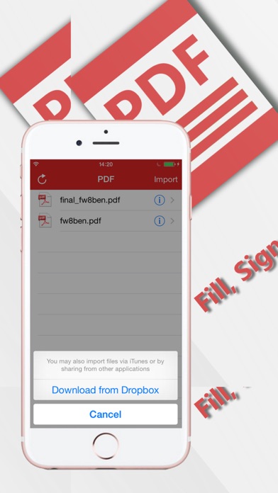 How to cancel & delete PDF Fill and Sign any Document from iphone & ipad 3