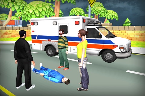Ambulance Rescue Simulator - Test your Driving Skills and Rescue Patients screenshot 2
