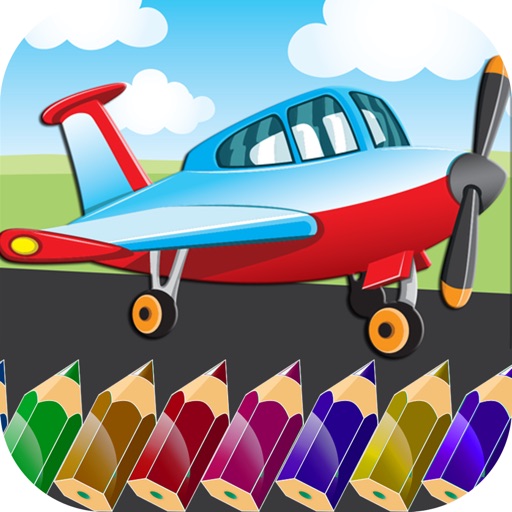 Planes Coloring icon