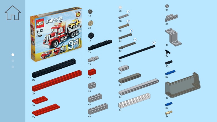 Roadster for LEGO Creator 7347 Set - Building Instructions